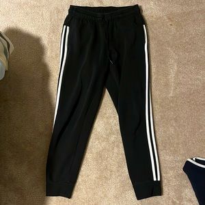 adidas tapered fleece joggers